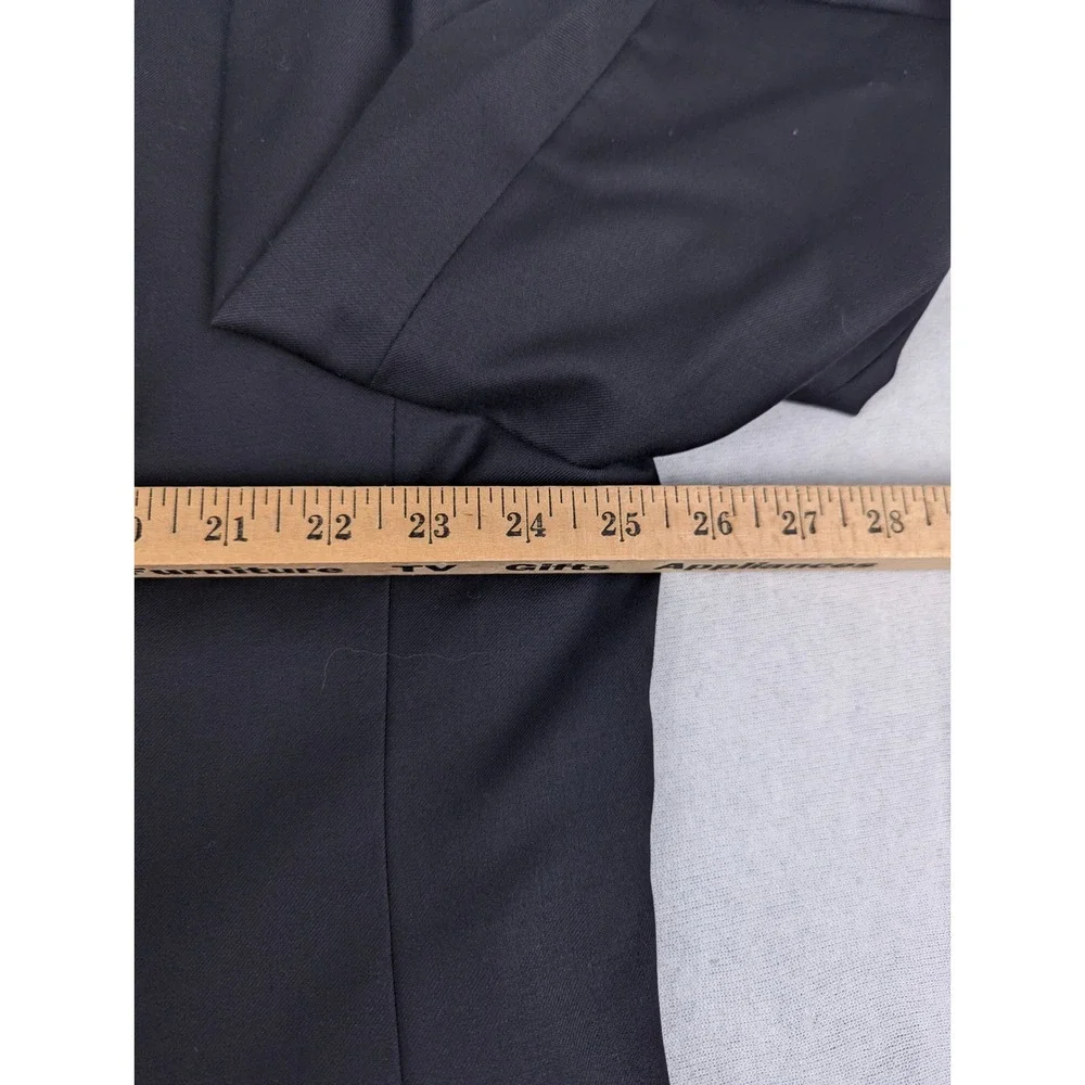 Lauren Ralph Lauren Mens 50L Black 100% Wool 2-Button Peak Lapel Tuxedo Jacket